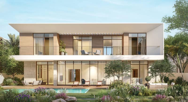 Aljurf Gardens — complex of villas by IMKAN with a beach, a marina and a water sports center in Ghadeer Al Tayr, Abu Dhabi — photo 6