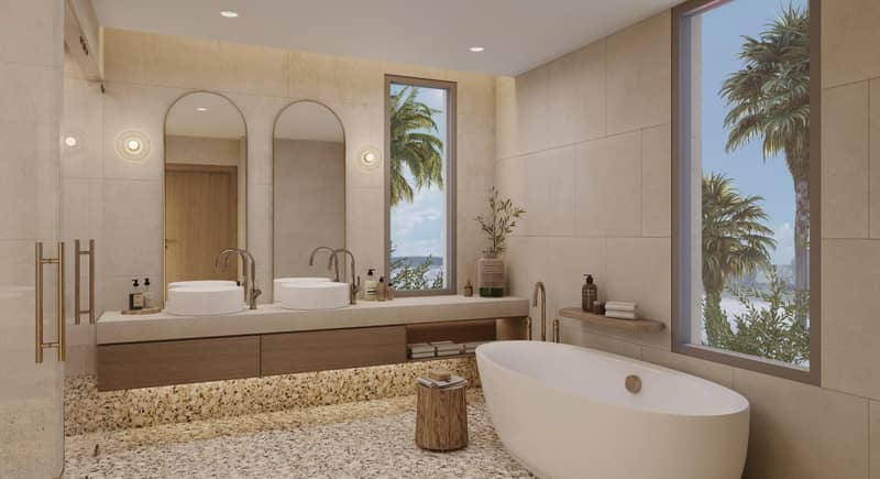 Aljurf Gardens — complex of villas by IMKAN with a beach, a marina and a water sports center in Ghadeer Al Tayr, Abu Dhabi — photo 15
