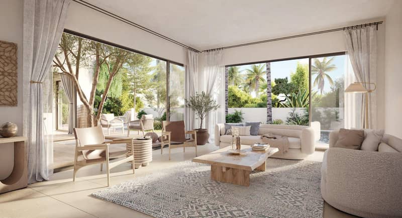Aljurf Gardens — complex of villas by IMKAN with a beach, a marina and a water sports center in Ghadeer Al Tayr, Abu Dhabi — photo 13