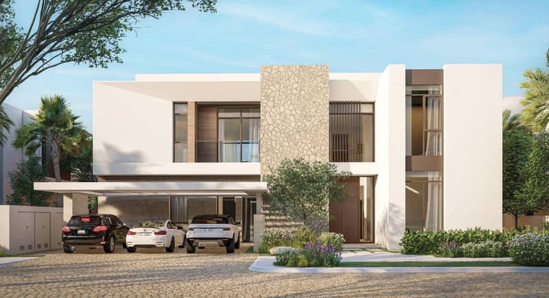 Aljurf Gardens — complex of villas by IMKAN with a beach, a marina and a water sports center in Ghadeer Al Tayr, Abu Dhabi — photo 7