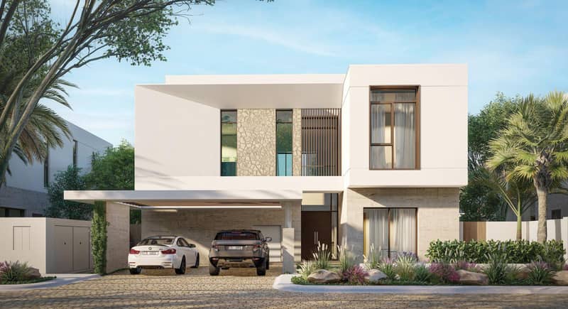 Aljurf Gardens — complex of villas by IMKAN with a beach, a marina and a water sports center in Ghadeer Al Tayr, Abu Dhabi — photo 2