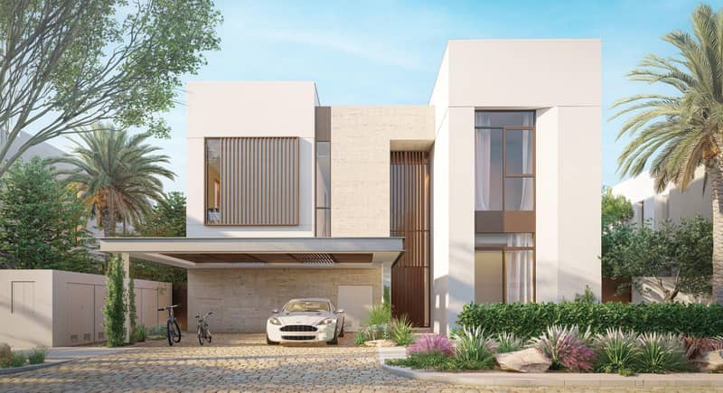 Aljurf Gardens — complex of villas by IMKAN with a beach, a marina and a water sports center in Ghadeer Al Tayr, Abu Dhabi — photo 12