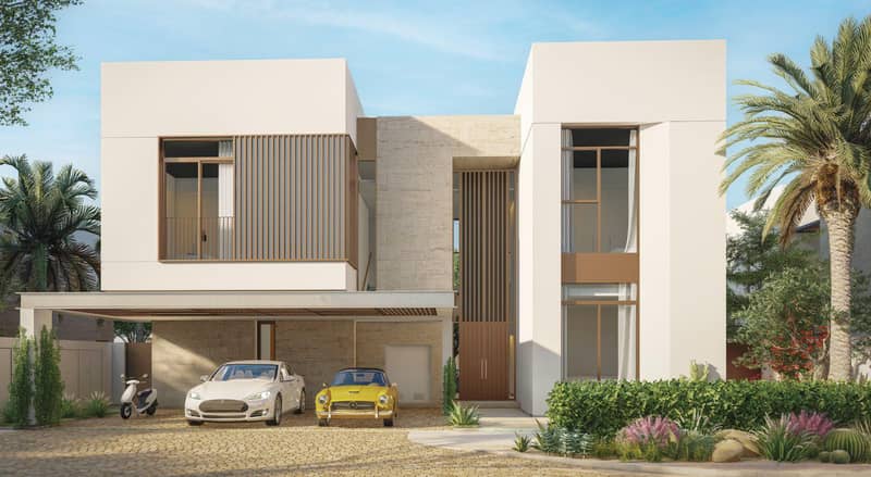 Aljurf Gardens — complex of villas by IMKAN with a beach, a marina and a water sports center in Ghadeer Al Tayr, Abu Dhabi — photo 17