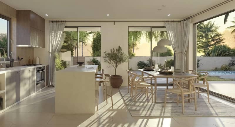 Aljurf Gardens — complex of villas by IMKAN with a beach, a marina and a water sports center in Ghadeer Al Tayr, Abu Dhabi — photo 19