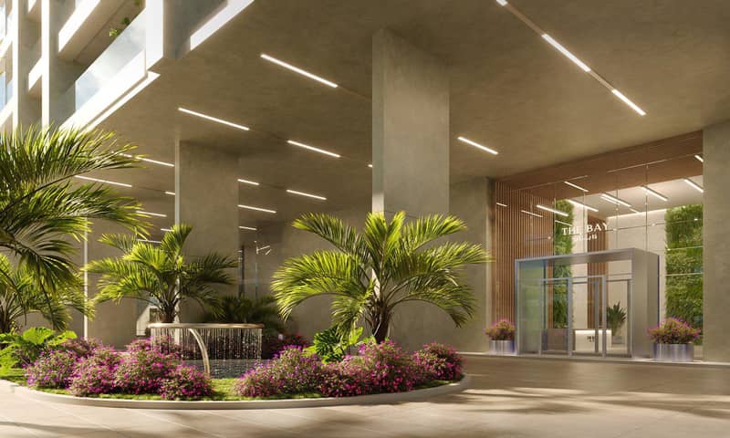 New complex of apartments Bay Residence with swimming pools and a shopping mall, Yas Island, Abu Dhabi, UAE — photo 26
