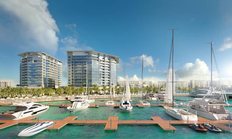 Новый комплекс апартаментов Bay Residence с бассейнами и торговым центром, Yas Island, Абу-Даби, ОАЭ — фото 2