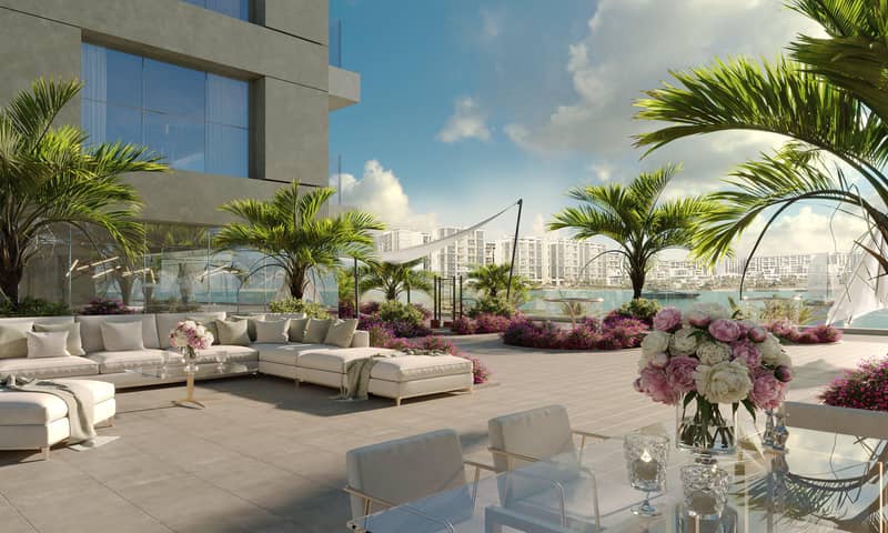 Новый комплекс таунхаусов и квартир Bay Residence с бассейнами рядом с гаванью, Yas Island, Абу-Даби, ОАЭ — фото 10