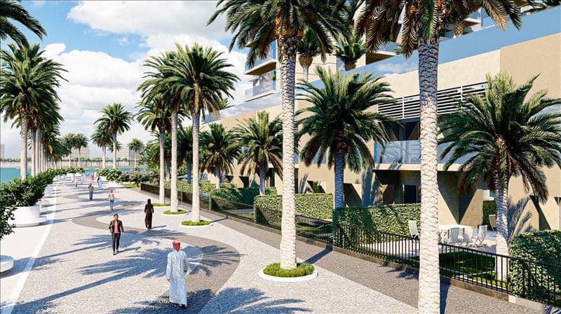 Новый комплекс таунхаусов и квартир Bay Residence с бассейнами рядом с гаванью, Yas Island, Абу-Даби, ОАЭ — фото 22