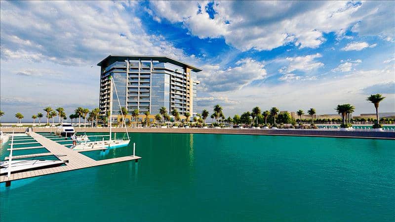 Новый комплекс таунхаусов и квартир Bay Residence с бассейнами рядом с гаванью, Yas Island, Абу-Даби, ОАЭ — фото 25