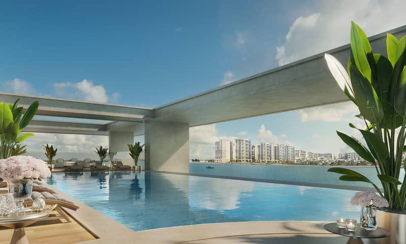 Новый комплекс таунхаусов и квартир Bay Residence с бассейнами рядом с гаванью, Yas Island, Абу-Даби, ОАЭ — фото 6