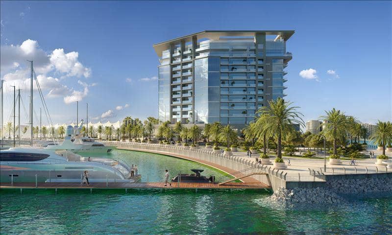 Новый комплекс таунхаусов и квартир Bay Residence с бассейнами рядом с гаванью, Yas Island, Абу-Даби, ОАЭ — фото 24