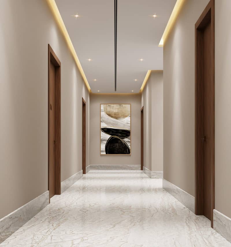 High-rise residence Renad Tower with swimming pools and a green area, Al Reem Island, Abu Dhabi, UAE — photo 9
