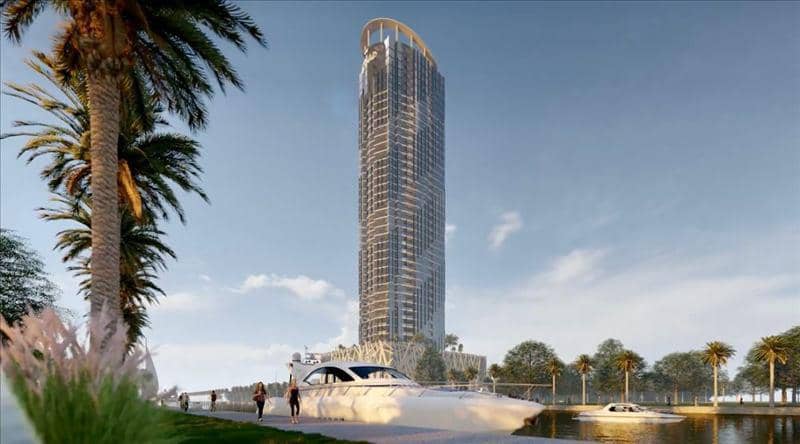 High-rise residence Renad Tower with swimming pools and a green area, Al Reem Island, Abu Dhabi, UAE — photo 15
