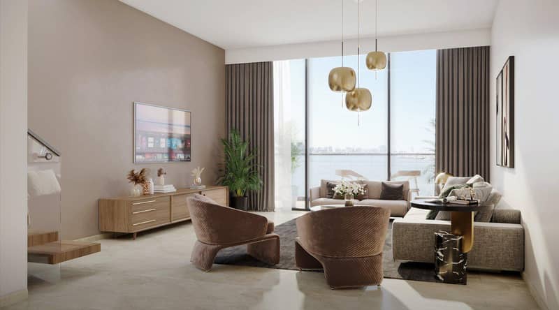 New high-rise residence with a swimming pool, restaurants and lounge areas, Abu Dhabi, UAE — photo 2