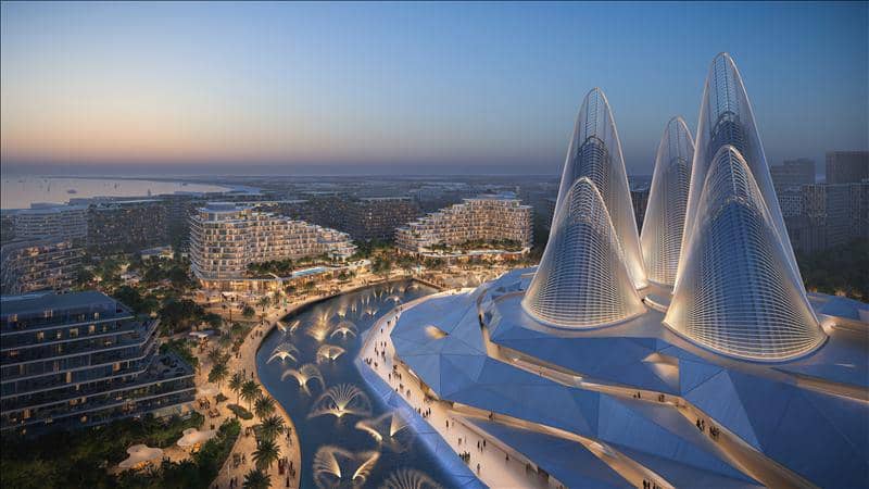 Новый уникальный комплекс меблированных апартаментов в 850 метрах от пляжа и набережной, Остров Саадият, Абу-Даби, ОАЭ — фото 2