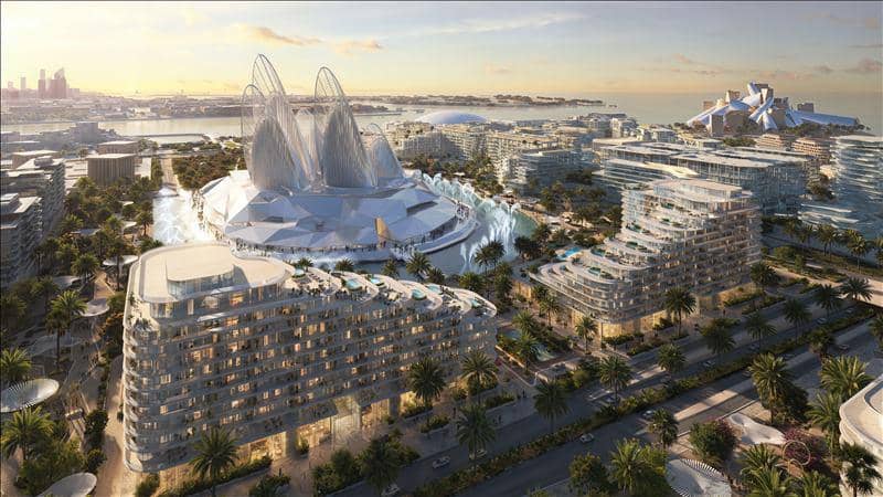 Новый уникальный комплекс меблированных апартаментов в 850 метрах от пляжа и набережной, Остров Саадият, Абу-Даби, ОАЭ — фото 12