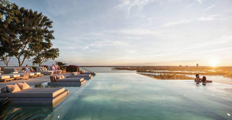 New residence with swimming pools, a park and a promenade, Abu Dhabi, UAE — photo 14