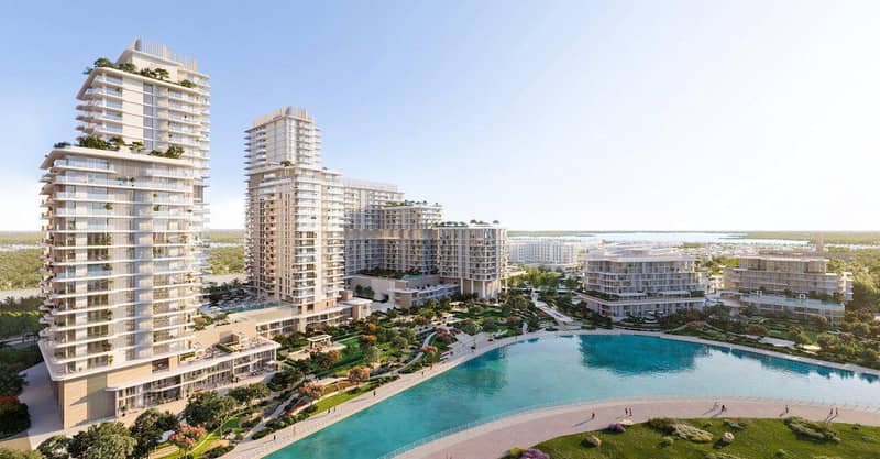 New residence with swimming pools, a park and a promenade, Abu Dhabi, UAE — photo 2
