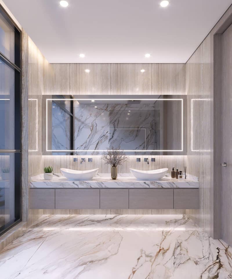 Первоклассные виллы в новом комплексе Jacob & Co. Beachfront Living, Гадир Аль-Тайр, Абу-Даби, ОАЭ — фото 21