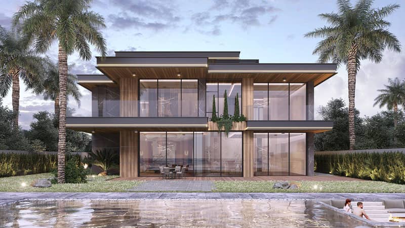 Первоклассные виллы в новом комплексе Jacob & Co. Beachfront Living, Гадир Аль-Тайр, Абу-Даби, ОАЭ — фото 2