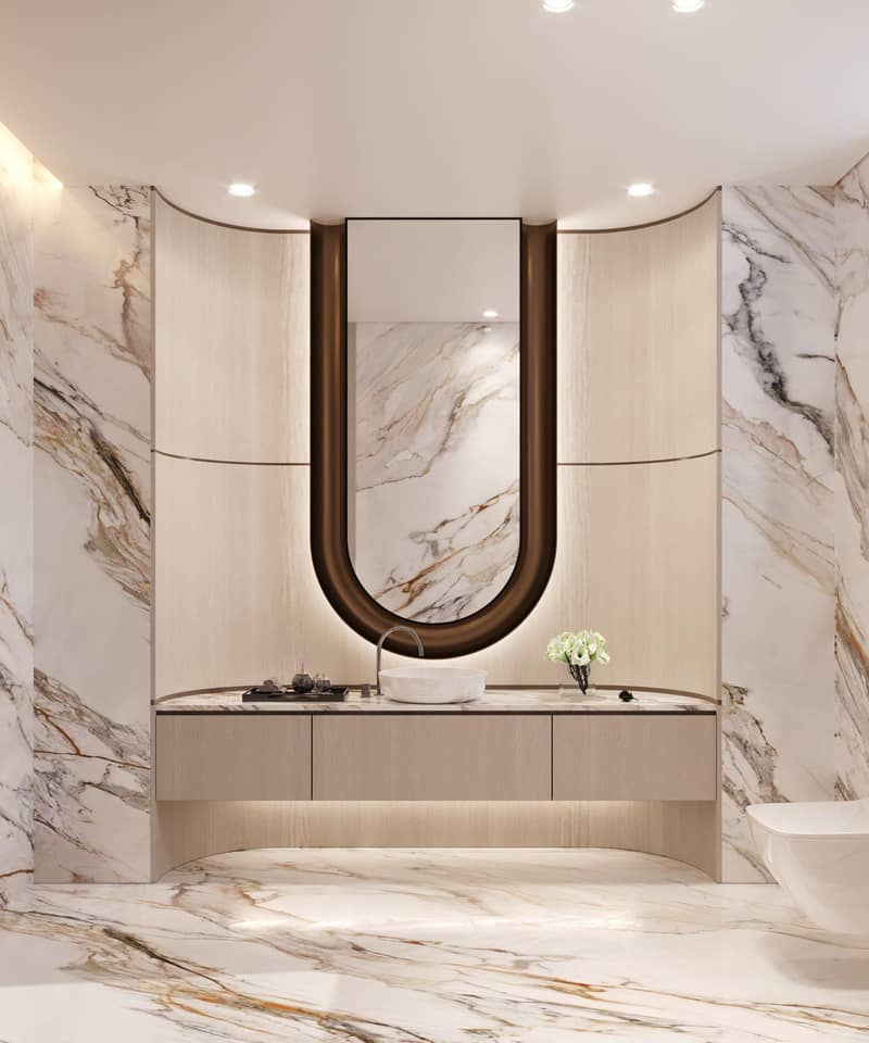 Первоклассные виллы в новом комплексе Jacob & Co. Beachfront Living, Гадир Аль-Тайр, Абу-Даби, ОАЭ — фото 25
