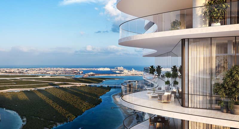 Новая резиденция Saas Heights с бассейнами и спа-зоной, Al Reem Island, Абу-Даби, ОАЭ — фото 7