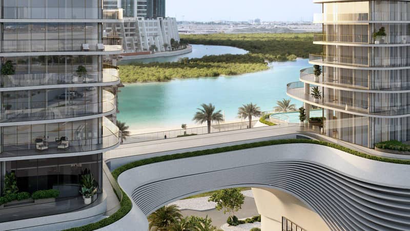 Новая резиденция Saas Heights с бассейнами и спа-зоной, Al Reem Island, Абу-Даби, ОАЭ — фото 14