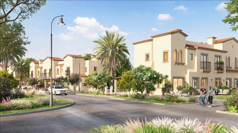 New complex Bloom Living (Carmona) with swimming pools, parks and international schools, Zayed City, Abu Dhabi, UAE — photo 13