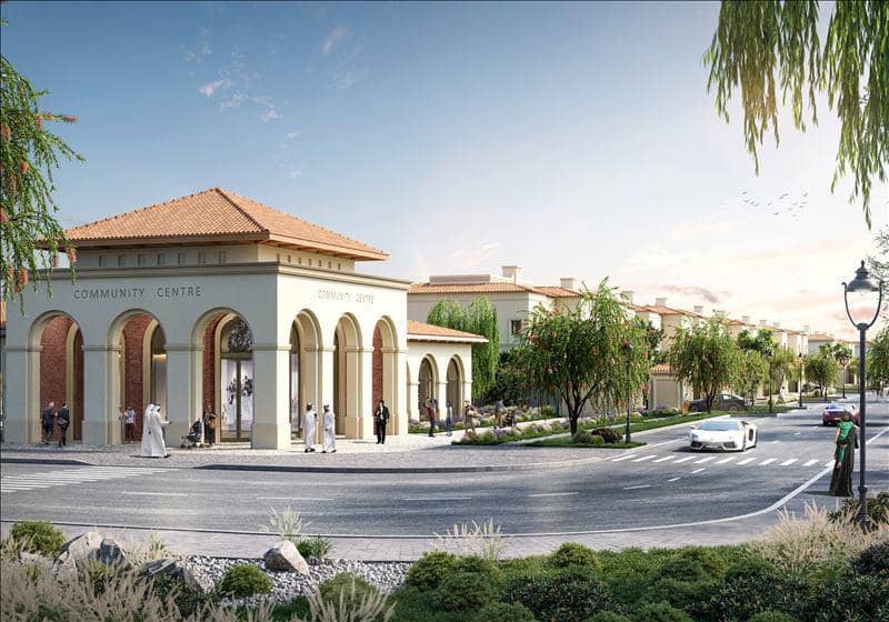 New complex Bloom Living (Carmona) with swimming pools, parks and international schools, Zayed City, Abu Dhabi, UAE — photo 15
