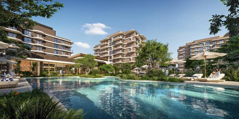 Эксклюзивный жилой комплекс The Beach House Fahid на второй линии от пляжа, остров Фахид, ОАЭ — фото 4