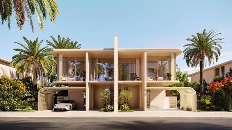 New project with a lagoon and a promenade close to Abu Dhabi International Airport, UAE — photo 9