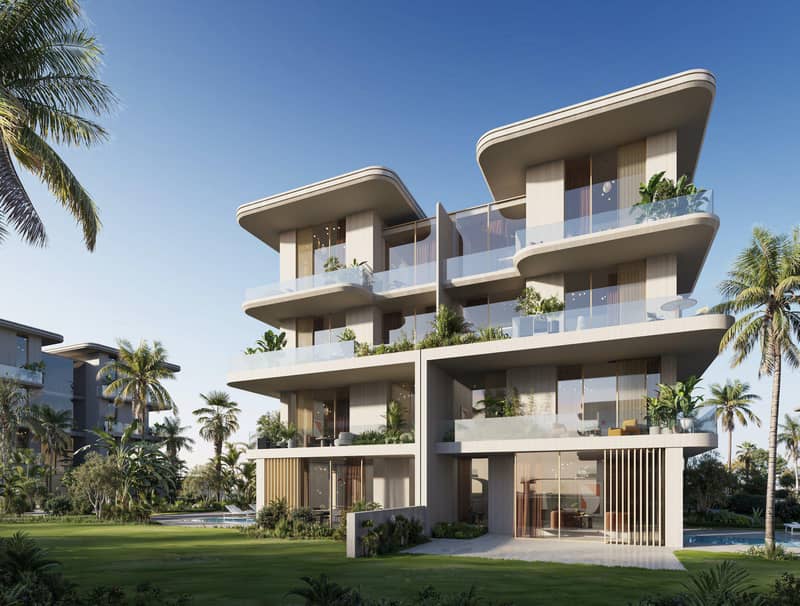 New project with a lagoon and a promenade close to Abu Dhabi International Airport, UAE — photo 12