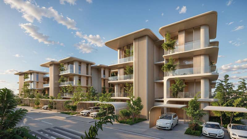 New project with a lagoon and a promenade close to Abu Dhabi International Airport, UAE — photo 13
