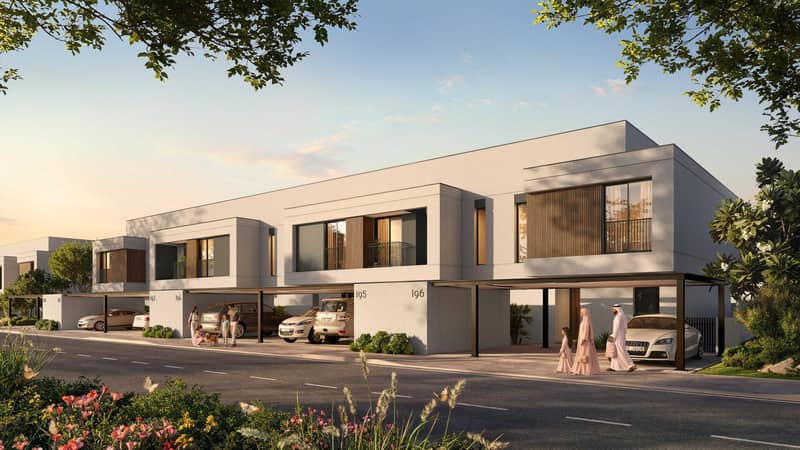 New phase in the development of townhouses and villas with a wide range of amenities, Al Layyan, Abu Dhabi, UAE — photo 3