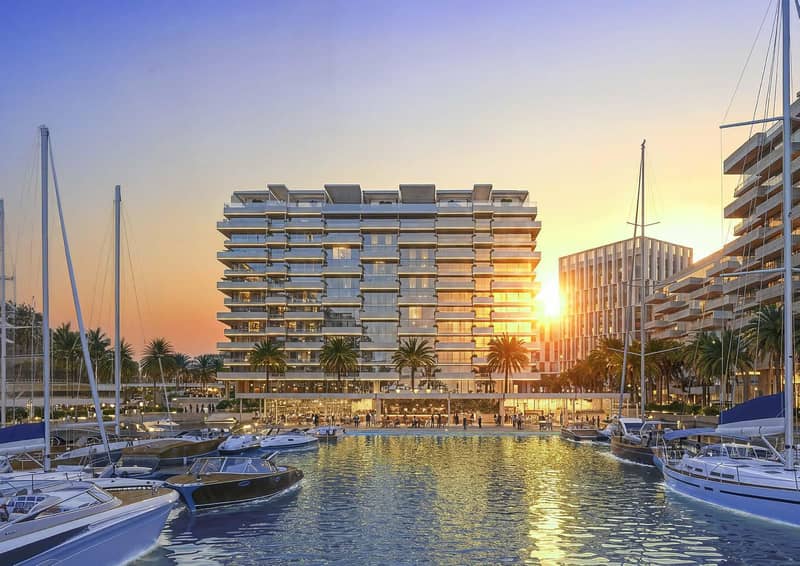 Первоклассный комплекс Luluat Marina прямо на море, Аль-Раха, Абу-Даби, ОАЭ — фото 6