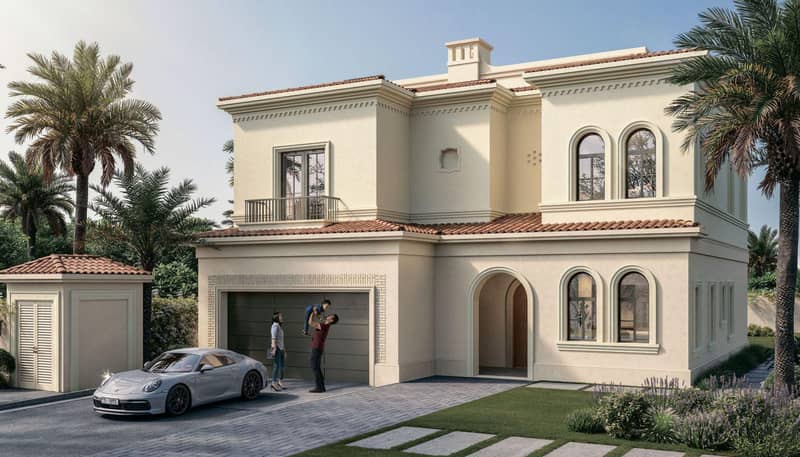 6 новых вилл в ЖК Bloom Living 7 - Almeria в Абу-Даби — фото 4