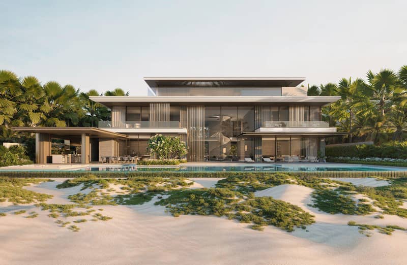 2 новые виллы в ЖК Four Seasons Private Residences Abu Dhabi at Saadiyat Beach в острове Саадият — фото 3