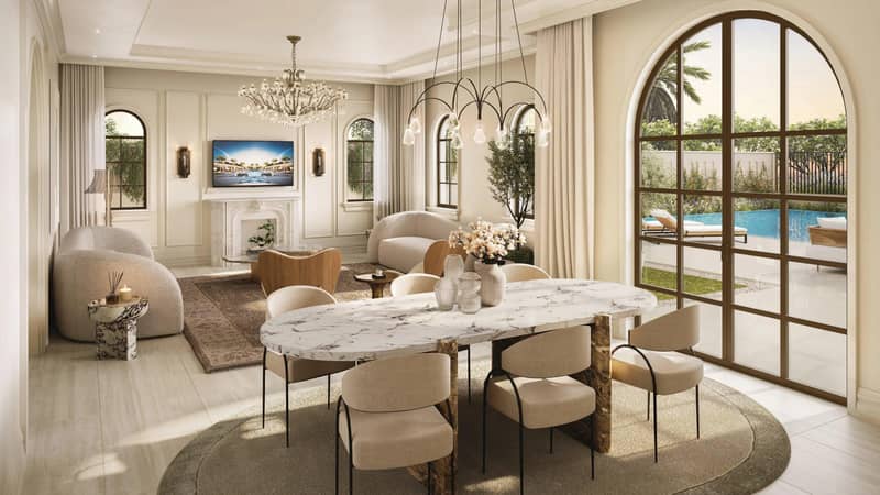 4 новые виллы в ЖК Bloom Living - Malaga в Абу-Даби — фото 8