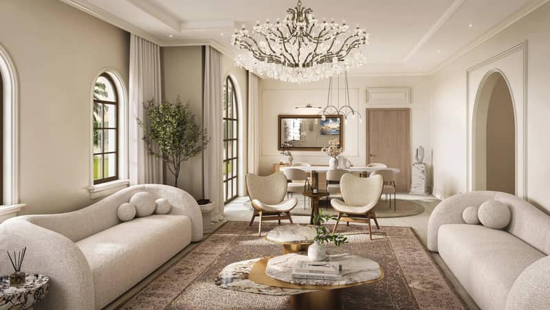 4 новые виллы в ЖК Bloom Living - Malaga в Абу-Даби — фото 6