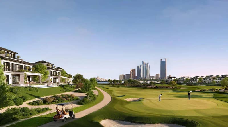 3 новые виллы в ЖК Hudayriyat Golf Estates в Абу-Даби — фото 6