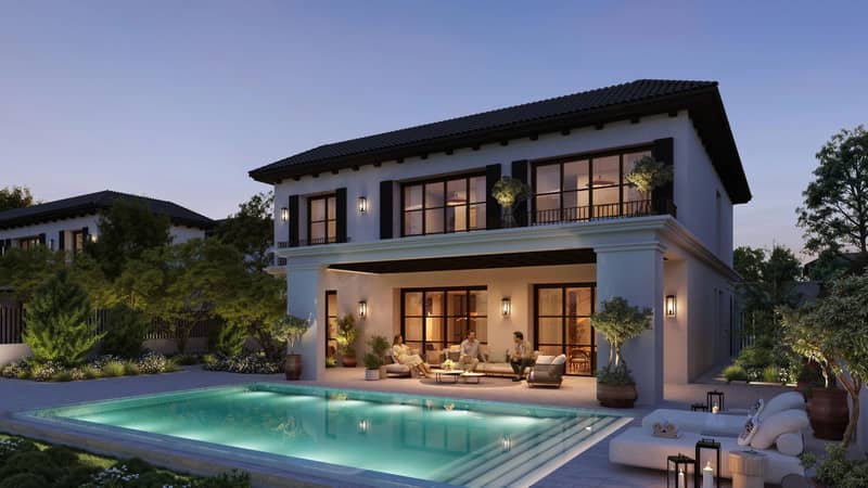 3 новые виллы в ЖК Hudayriyat Golf Estates в Абу-Даби — фото 2