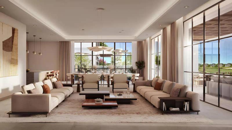 3 новые виллы в ЖК Hudayriyat Golf Estates в Абу-Даби — фото 8