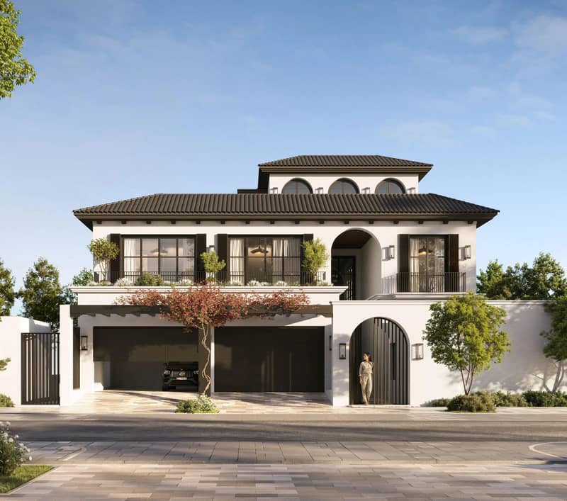 3 новые виллы в ЖК Hudayriyat Golf Estates в Абу-Даби — фото 4
