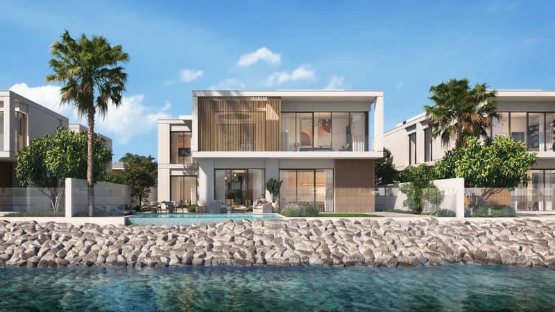 5 new villas in residential complex Yas Riva Reserve in Abu Dhabi — photo 4