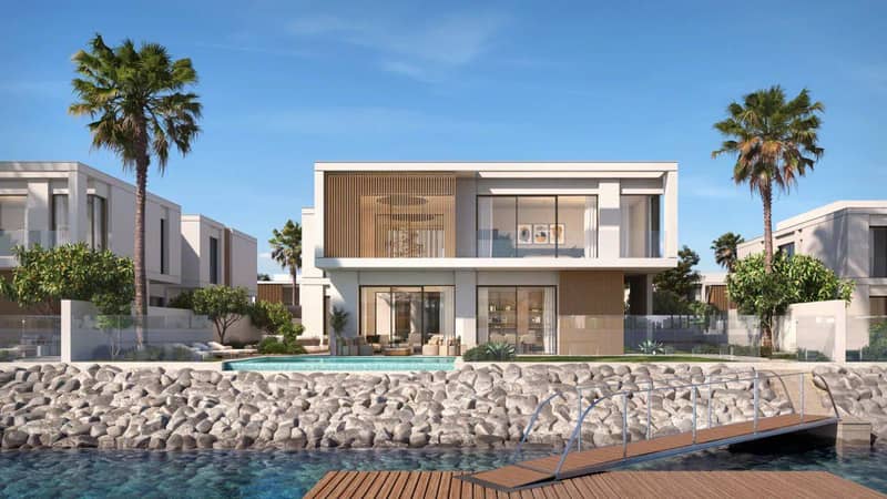5 new villas in residential complex Yas Riva Reserve in Abu Dhabi — photo 5