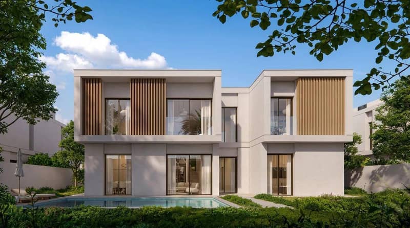 5 new villas in residential complex Yas Riva Reserve in Abu Dhabi — photo 2