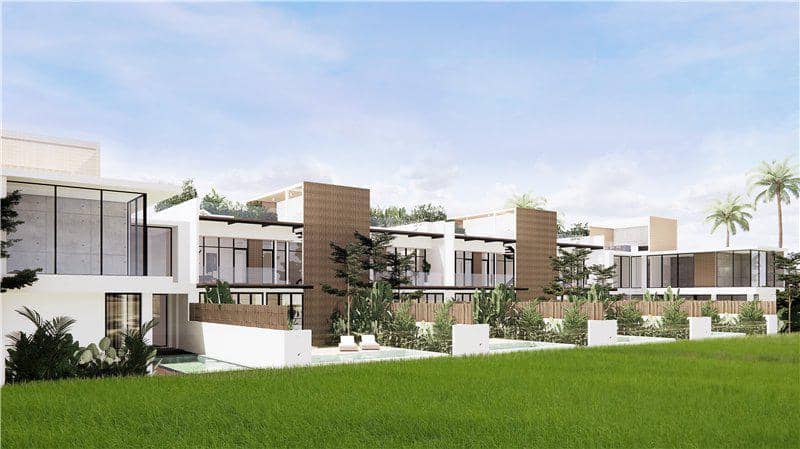 Complex of furnished villas with swimming pools and gardens, Bali, Indonesia — photo 12