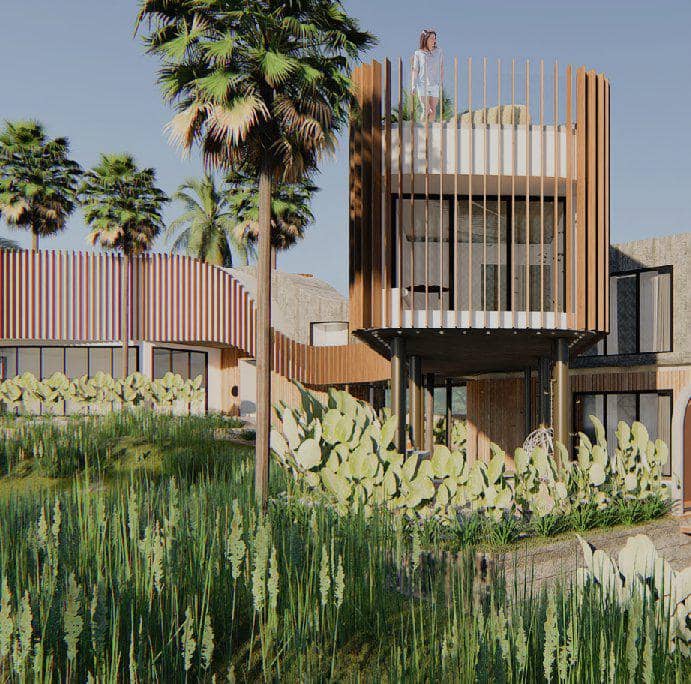 New complex of villas with swimming pools and gardens, 100 meters from the beach, Bali, Indonesia — photo 11