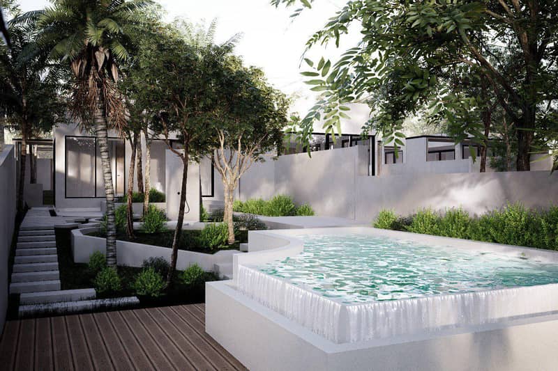New villas with swimming pools and picturesque views, Bali, Indonesia — photo 7