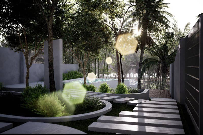 New villas with swimming pools and picturesque views, Bali, Indonesia — photo 14